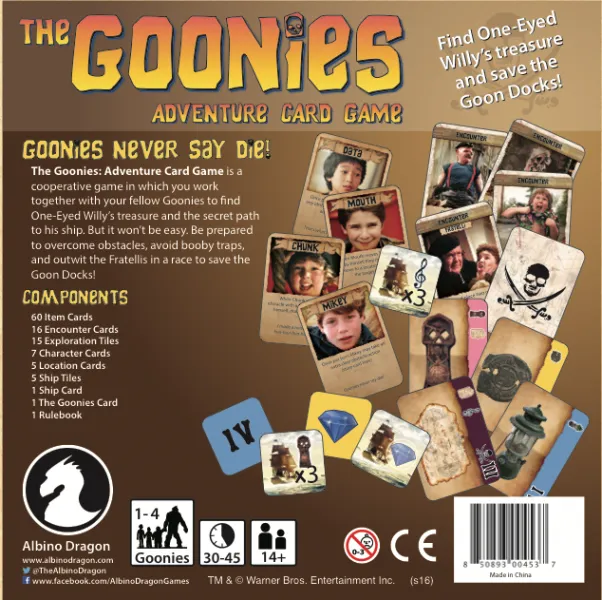 The Goonies Adventure Card Game