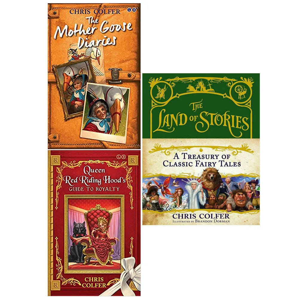 The Land of Stories Series Collection By Chris Colfer(Mother,Queen,Treasury)