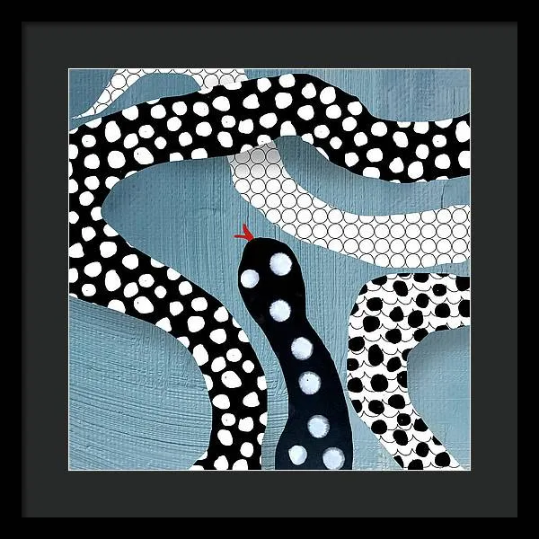 The Mother of All Snakes - Framed Print