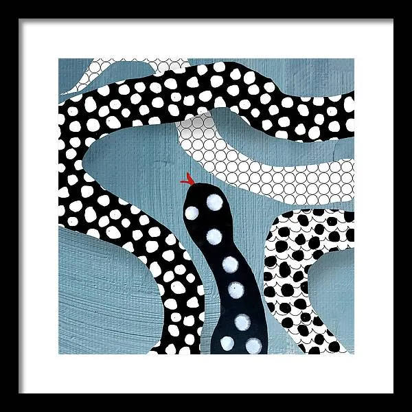 The Mother of All Snakes - Framed Print