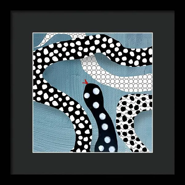 The Mother of All Snakes - Framed Print
