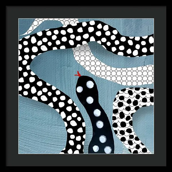 The Mother of All Snakes - Framed Print