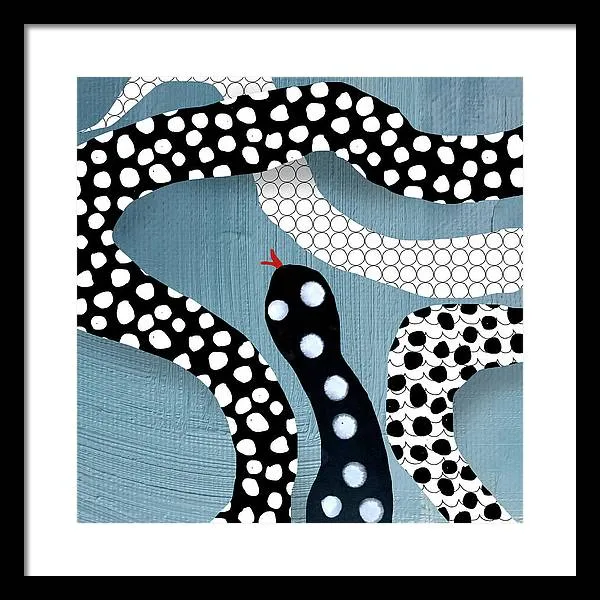 The Mother of All Snakes - Framed Print
