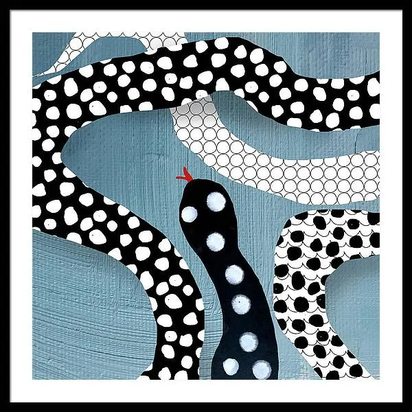 The Mother of All Snakes - Framed Print