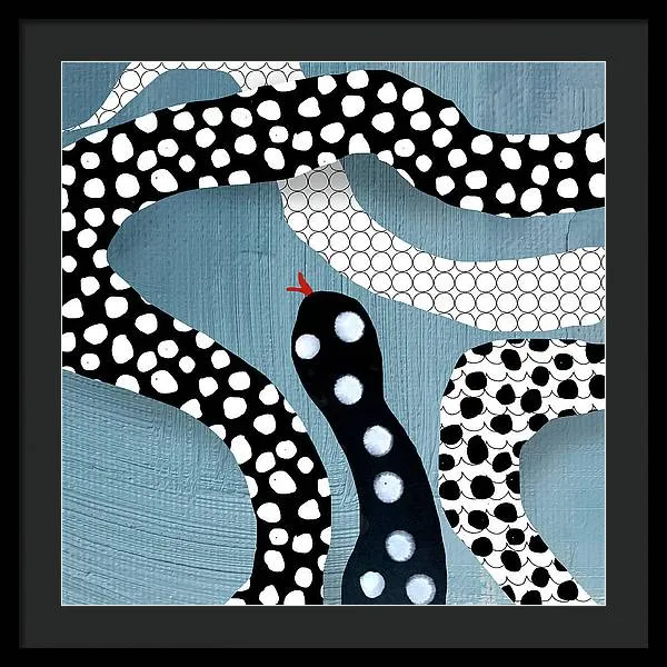 The Mother of All Snakes - Framed Print