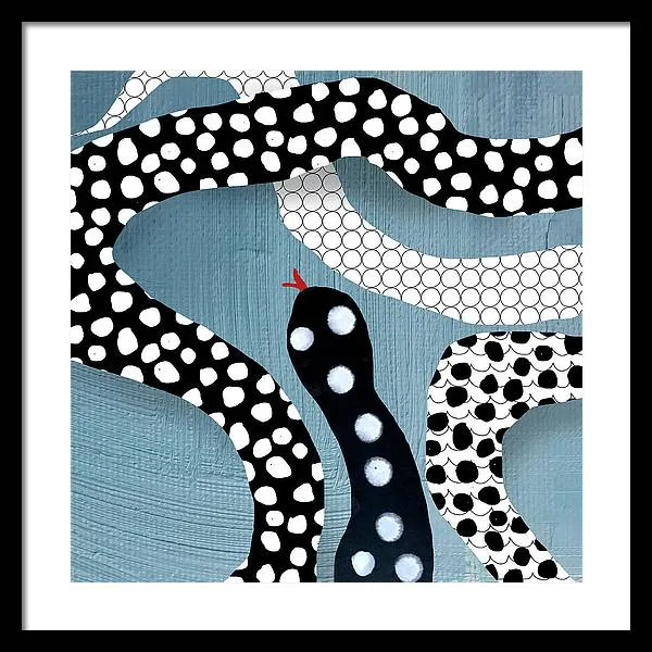 The Mother of All Snakes - Framed Print