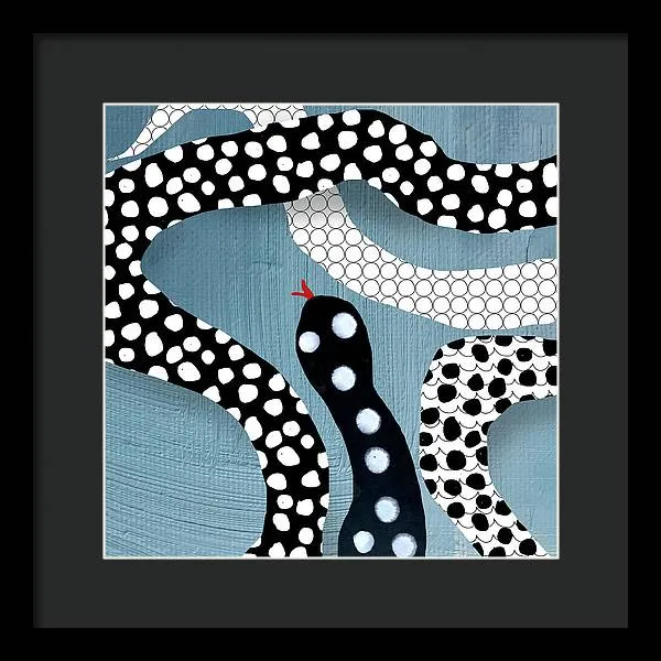 The Mother of All Snakes - Framed Print