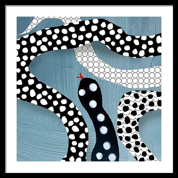 The Mother of All Snakes - Framed Print