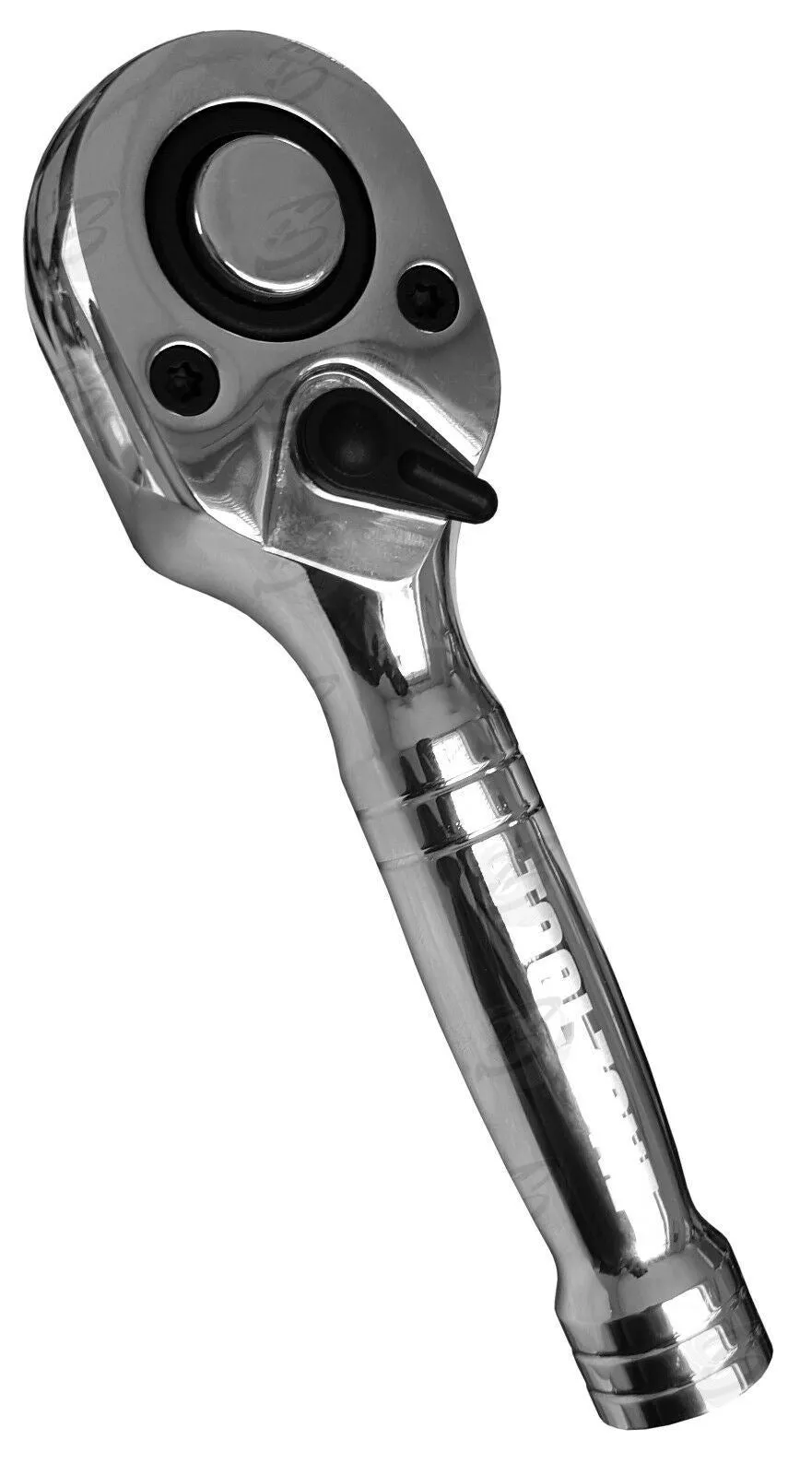 TOOLZONE 3PCS 72 TOOTH STUBBY RATCHET HANDLE SET 1/4" & 3/8" & 1/2" DRIVE