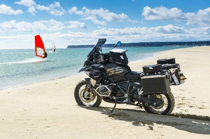 Touratech R 1250 GS en Adventure zijstandaard verbreder