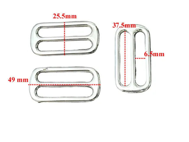 Tri-Glide rounded - 38mm - Silver