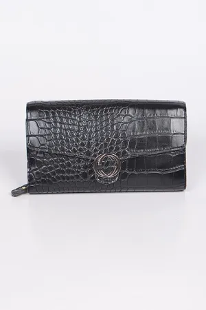TROPAZ SNAKE PRINT WALLET