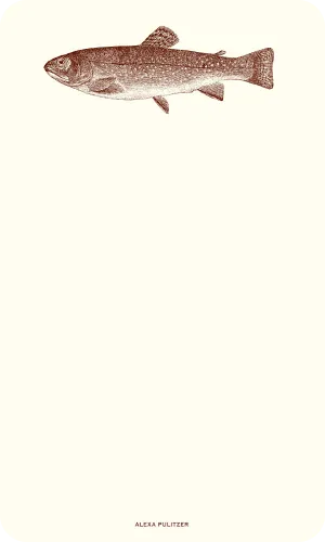 Trout Thinking Card