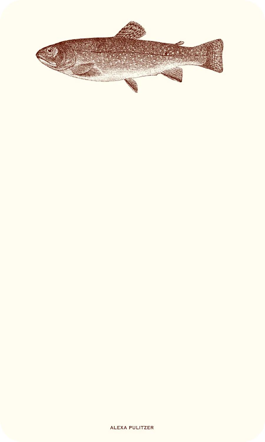 Trout Thinking Card