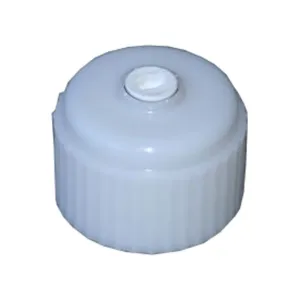 TUFF JUGS Standard Cap with Plug Part# SC-WHT