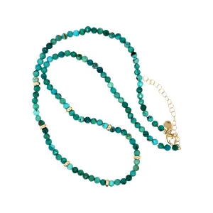 Turquoise  Bead Necklace