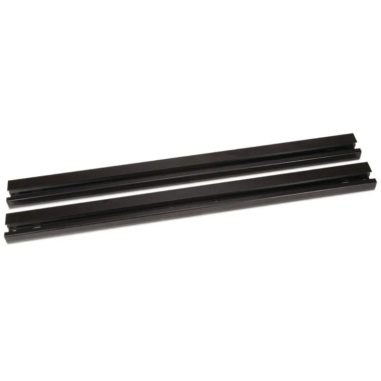Utility Cart Add-On Rail Kit - Black