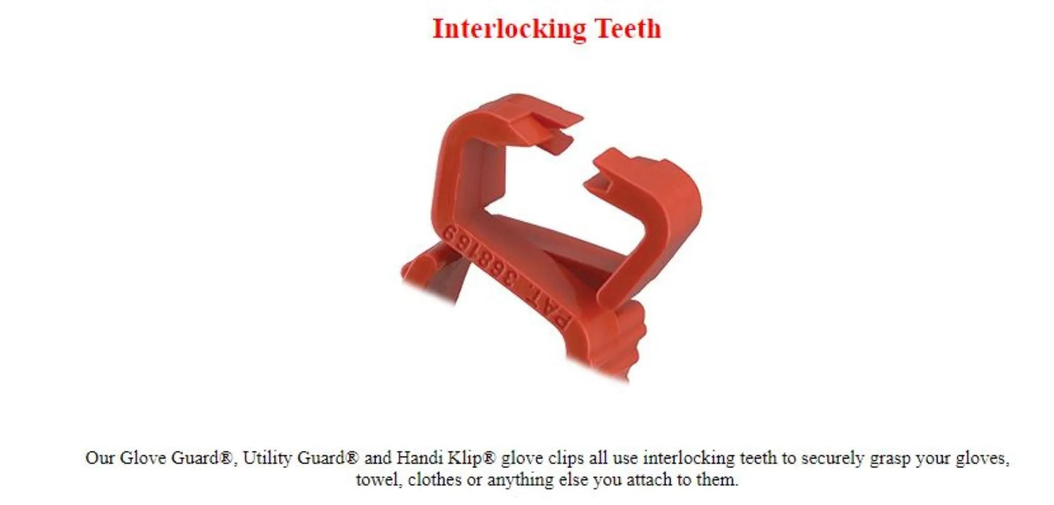 Utility GUARD CLIP  - #7000