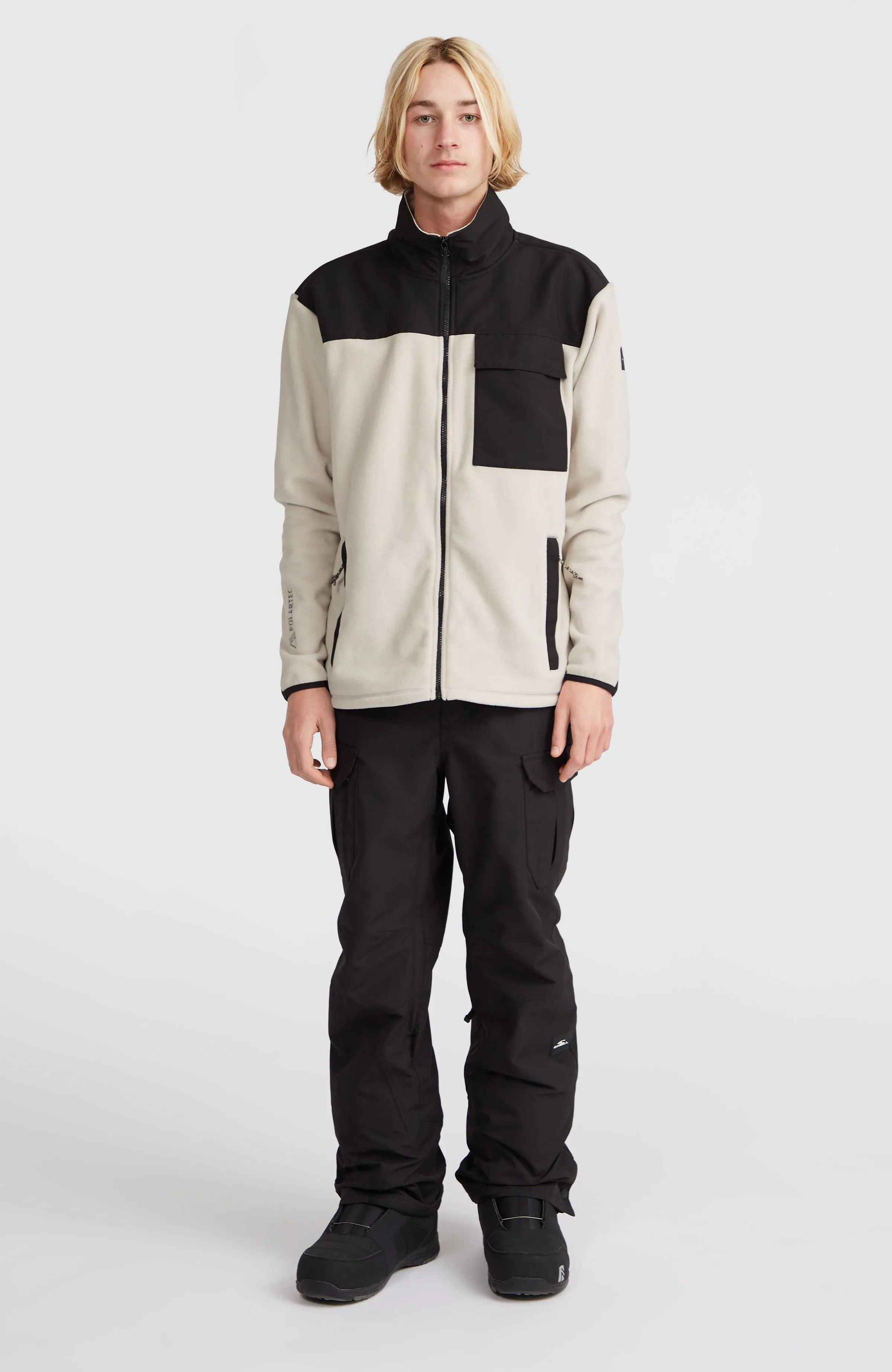 Utility Polartec® 200 Fleecejacke mit Reißverschluss | Atmosphere Colour Block
