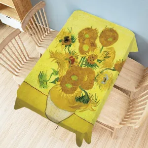 Van Gogh Artworks Linen Tablecloth