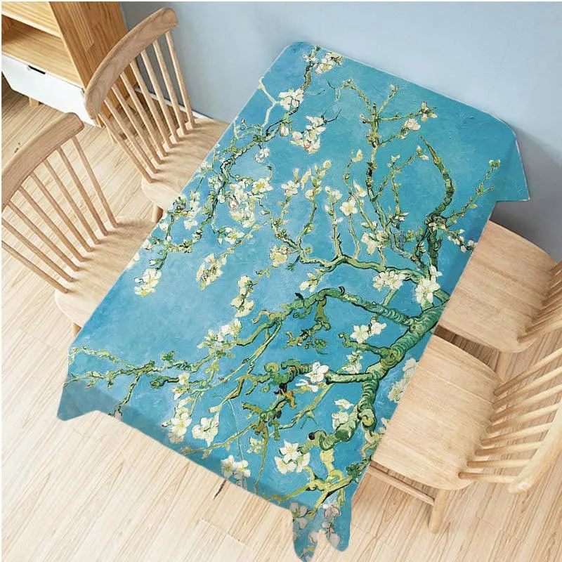 Van Gogh Artworks Linen Tablecloth