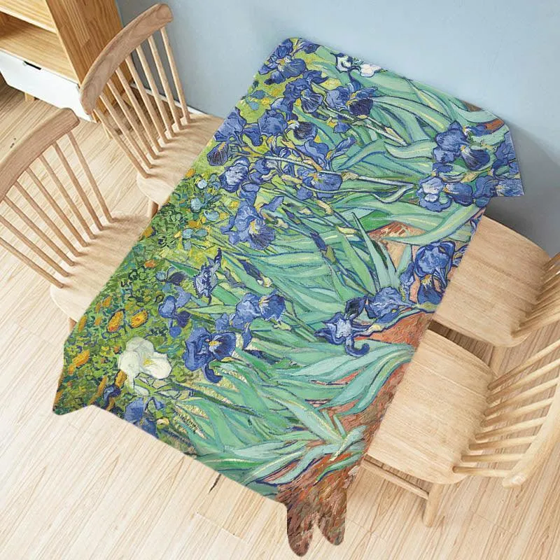 Van Gogh Artworks Linen Tablecloth
