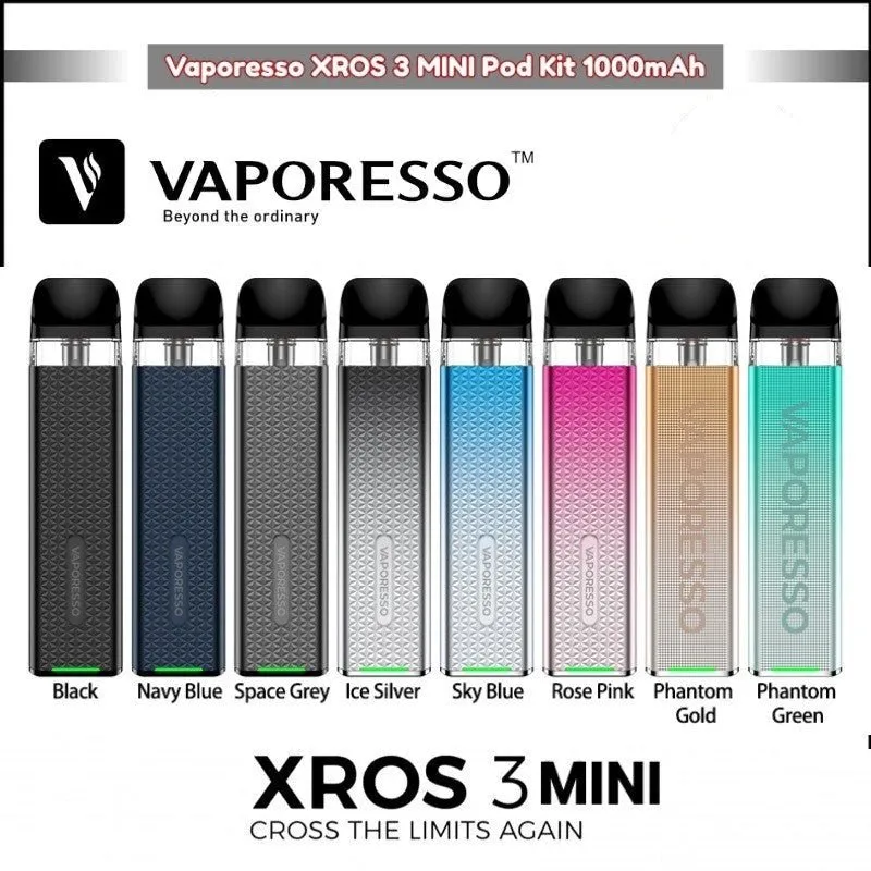 VAPORESSO - XROS 3 MINI 16W Pod Kit 1000mAh