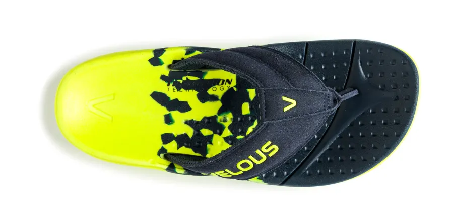 VELOUS Unisex's Pacific Flip - Yellow/Navy