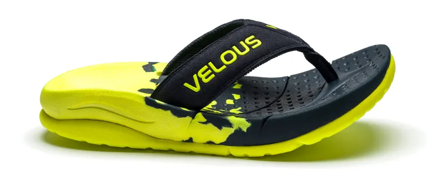 VELOUS Unisex's Pacific Flip - Yellow/Navy