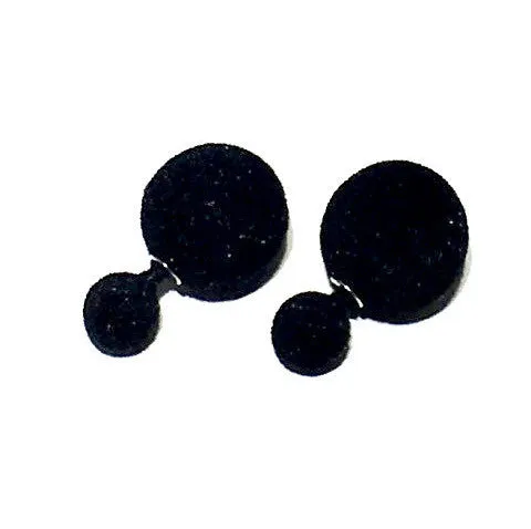Velvet Candy Color Double Sided Earring