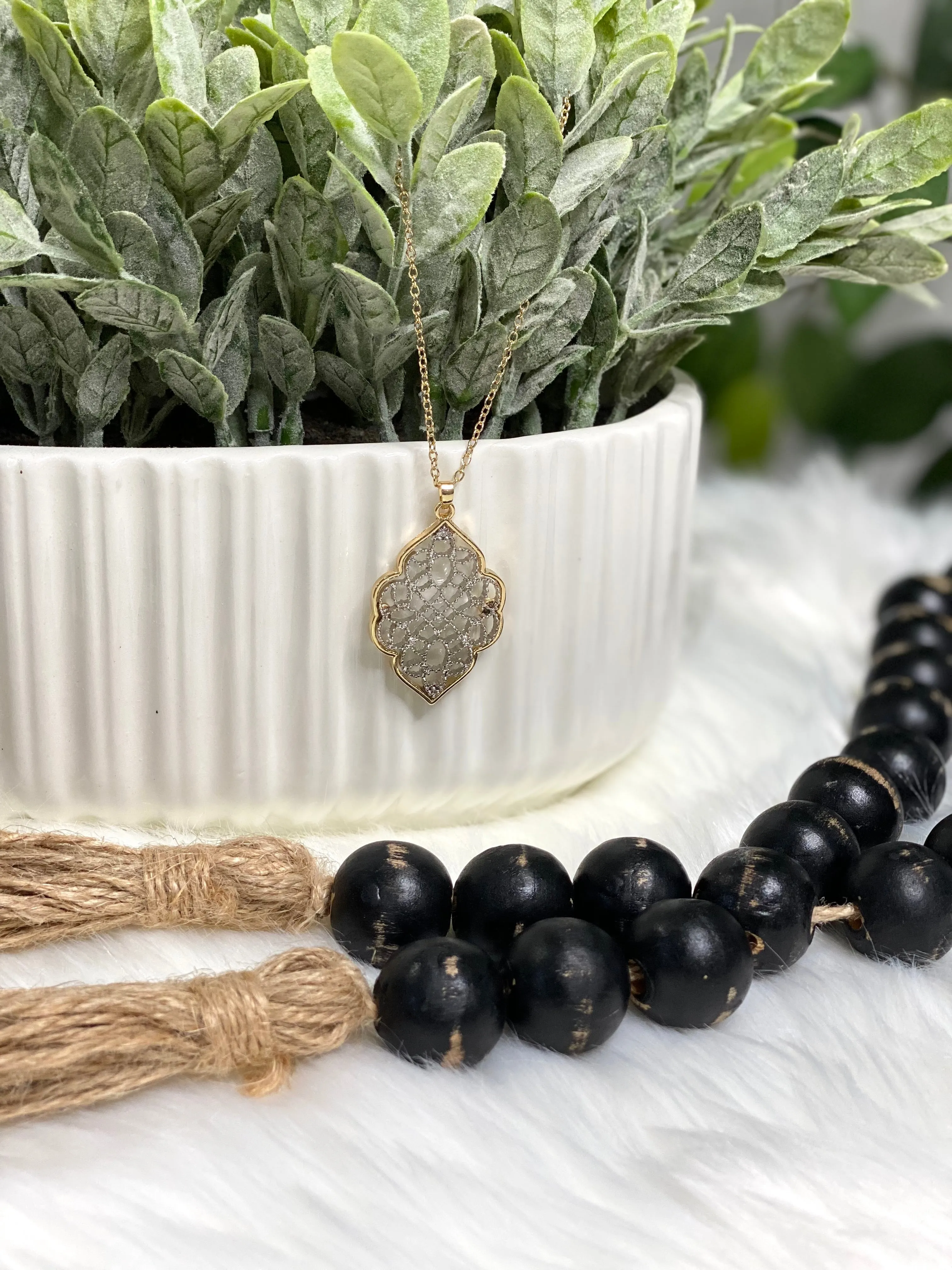 Vintage Mixed Metal Necklace