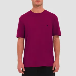 Volcom Stone Blanks T-Shirt Wine