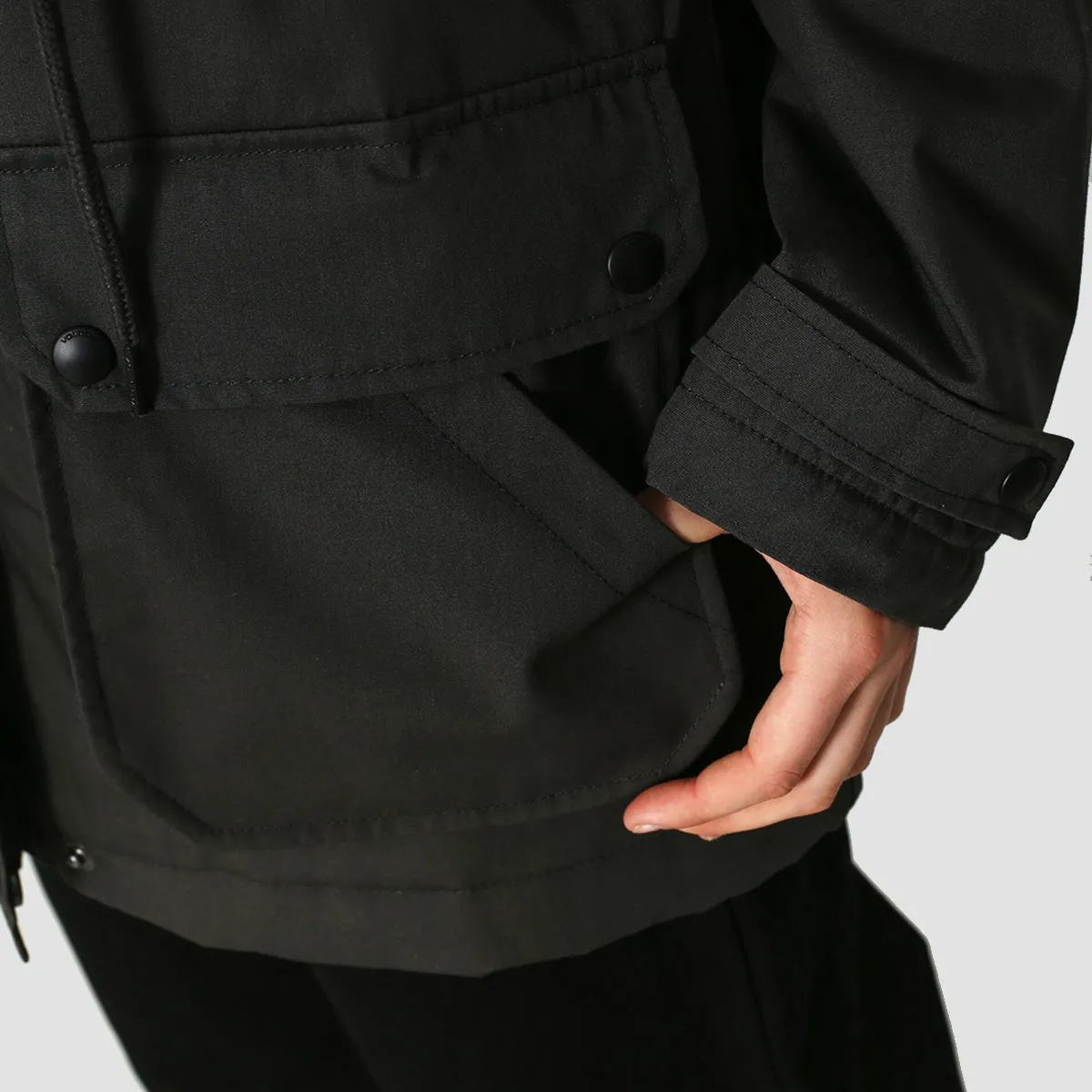 Volcom Venson Jacket Dark Grey - Womens