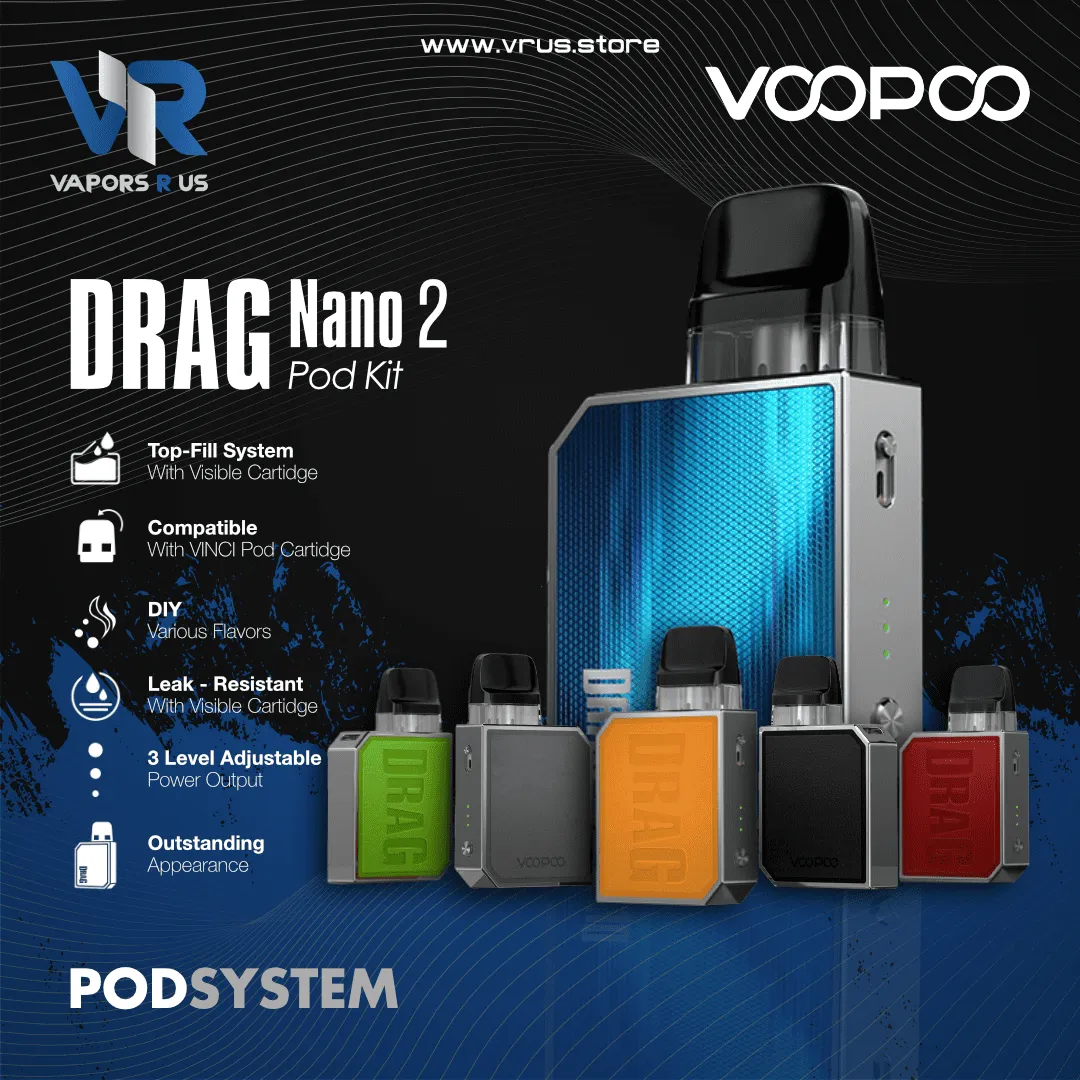 VOOPOO - DRAG NANO 2 Pod Kit 800mAh