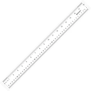 Westcott See-Through Acrylic Rulers