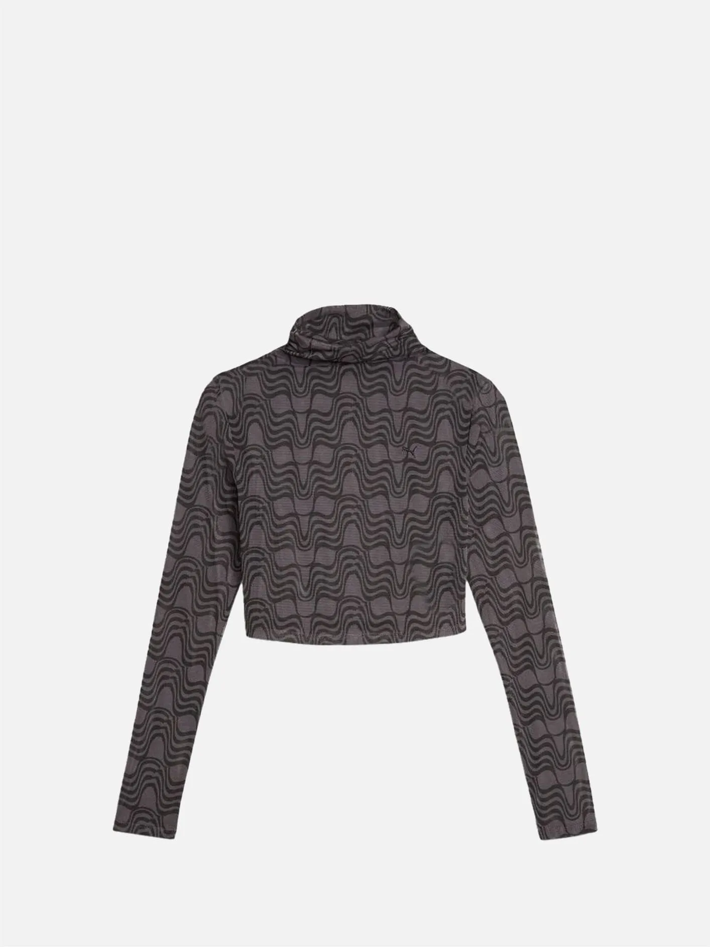 Winter Rink See Through Longsleeve - Black