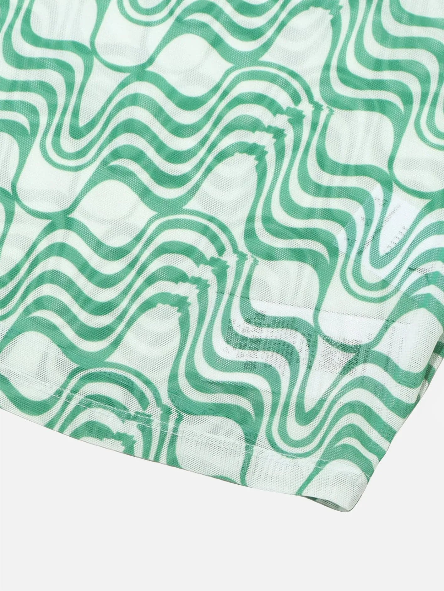 Winter Rink See Through Longsleeve - Icy Blue
