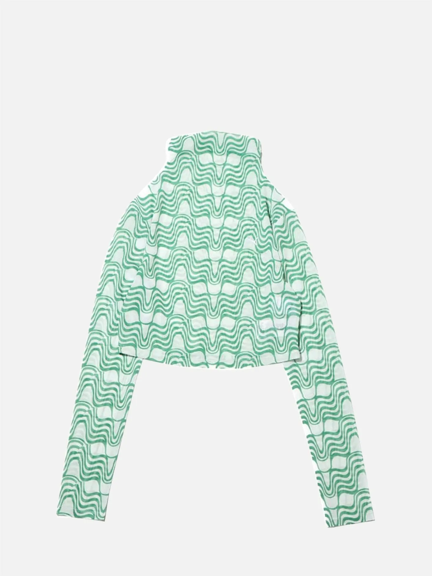 Winter Rink See Through Longsleeve - Icy Blue