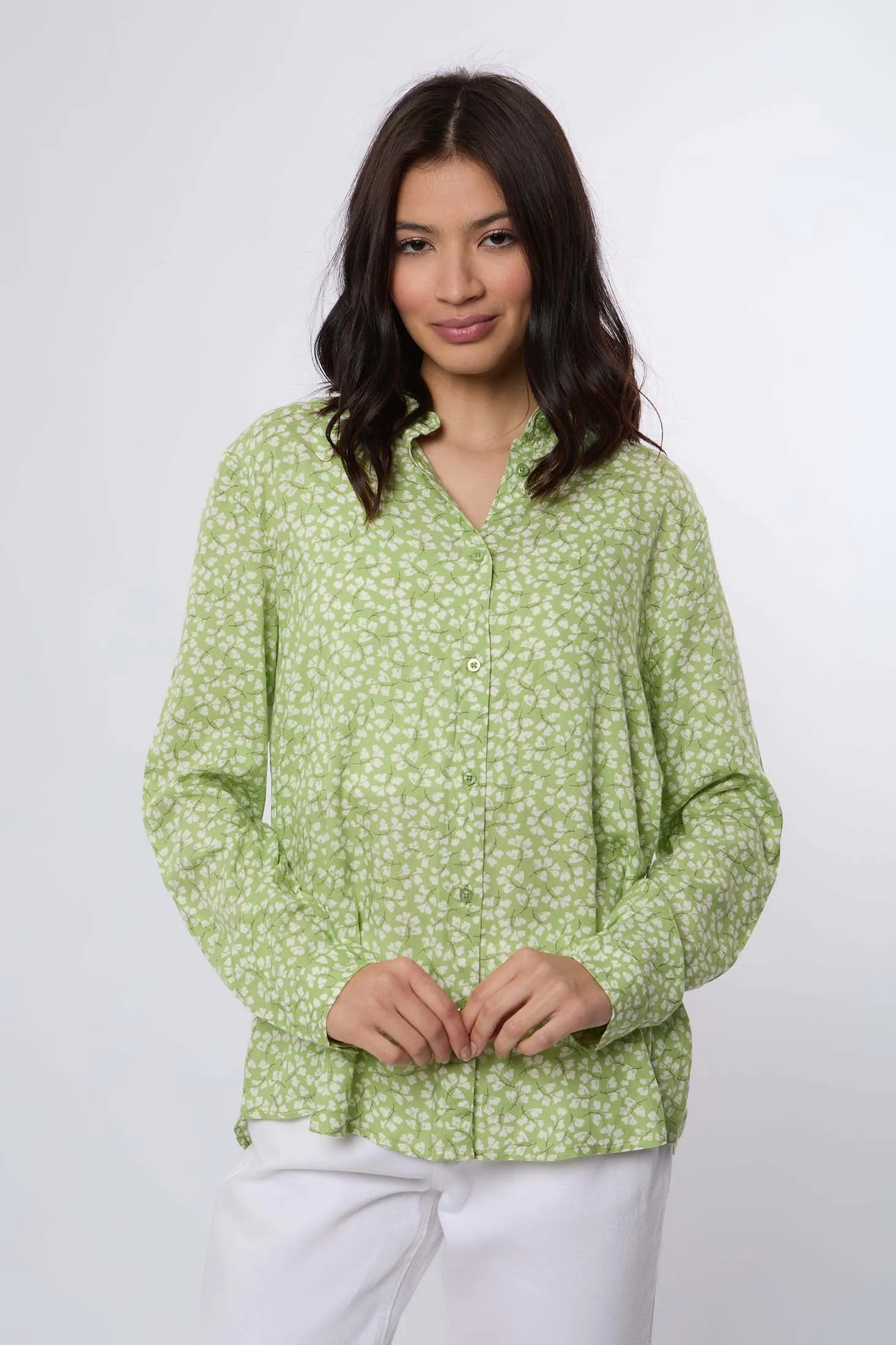Women Blouse Printed Basic Viscose Multicolor