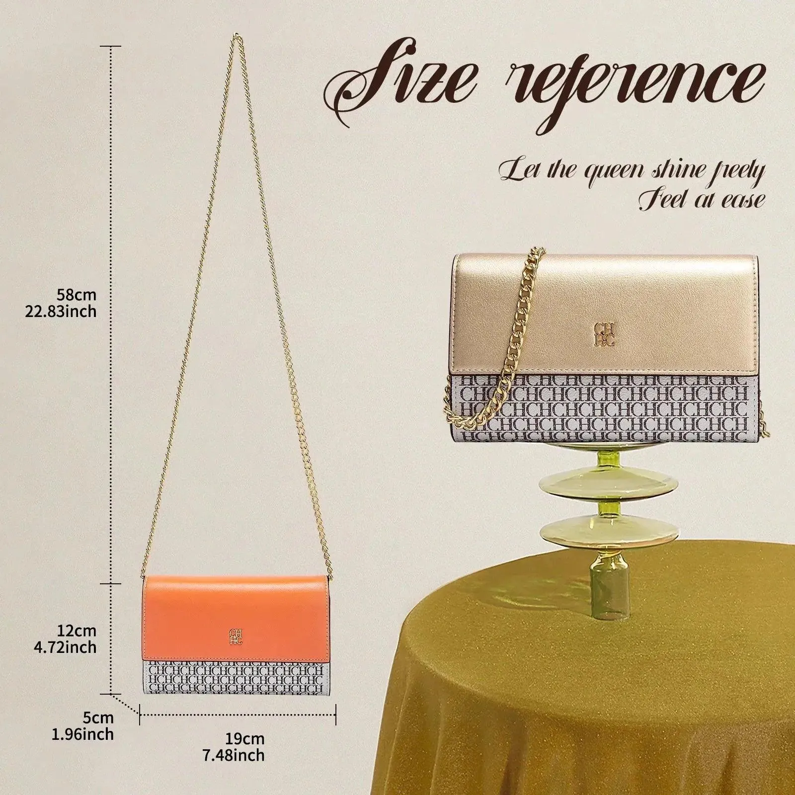 Women Chain Clutch Bag