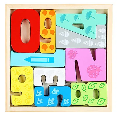 Wooden Colorful 3D Puzzle