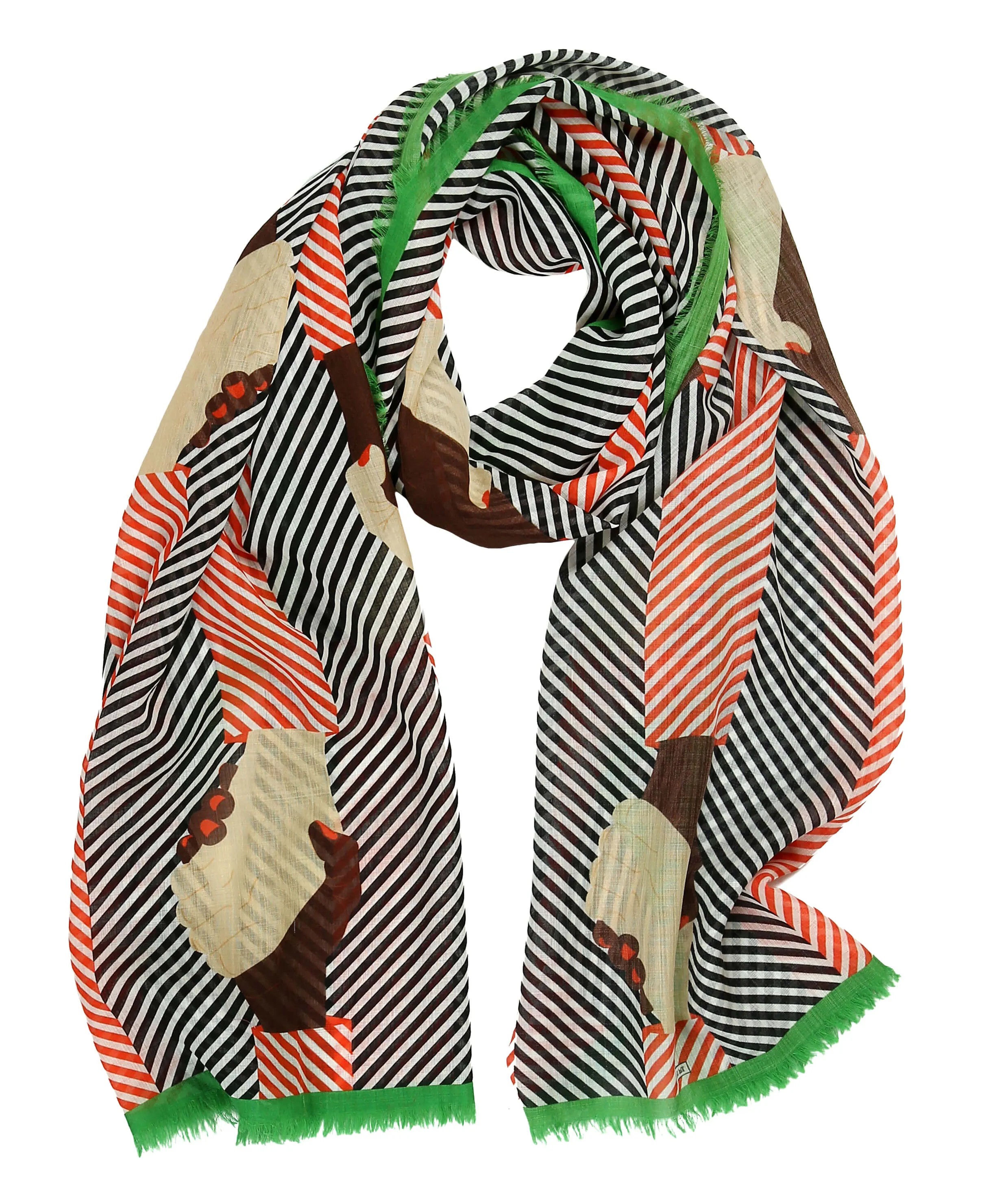 Woollen Handshake Scarf