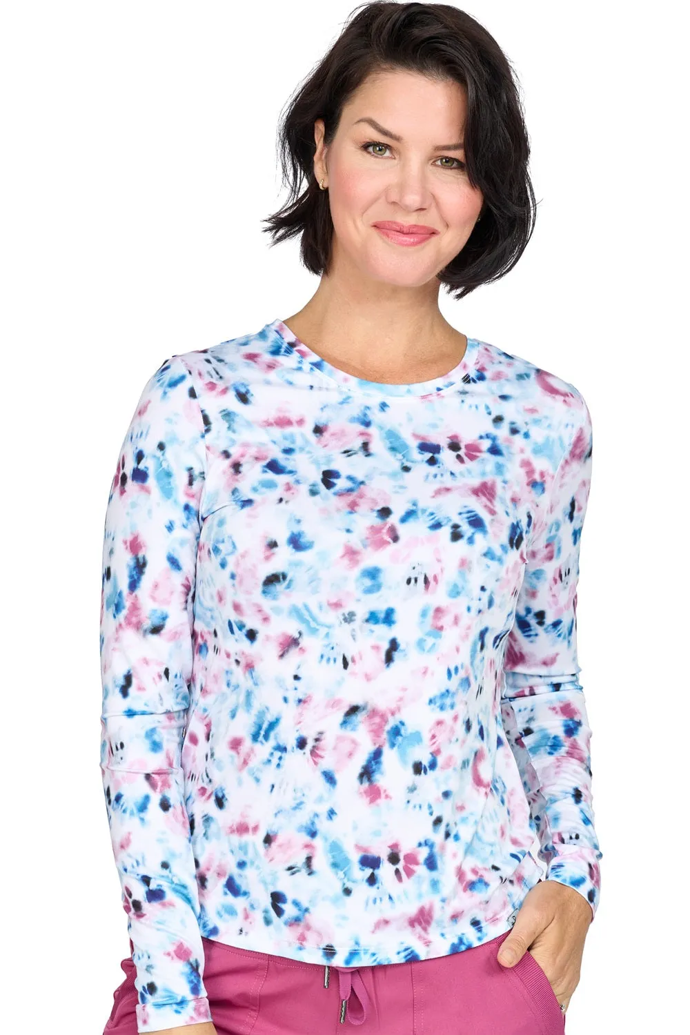 Zavate Scrub Tee Underscrub Brushed Knit Bella Printed 1155