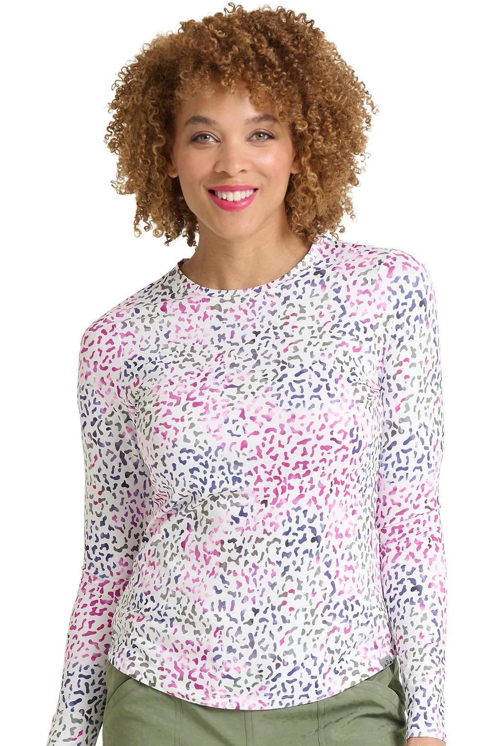 Zavate Scrub Tee Underscrub Brushed Knit Bella Printed 1155