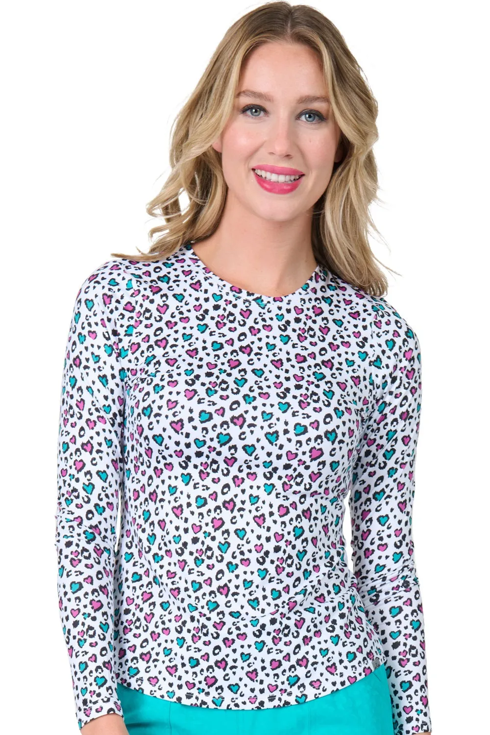 Zavate Scrub Tee Underscrub Brushed Knit Bella Printed 1155