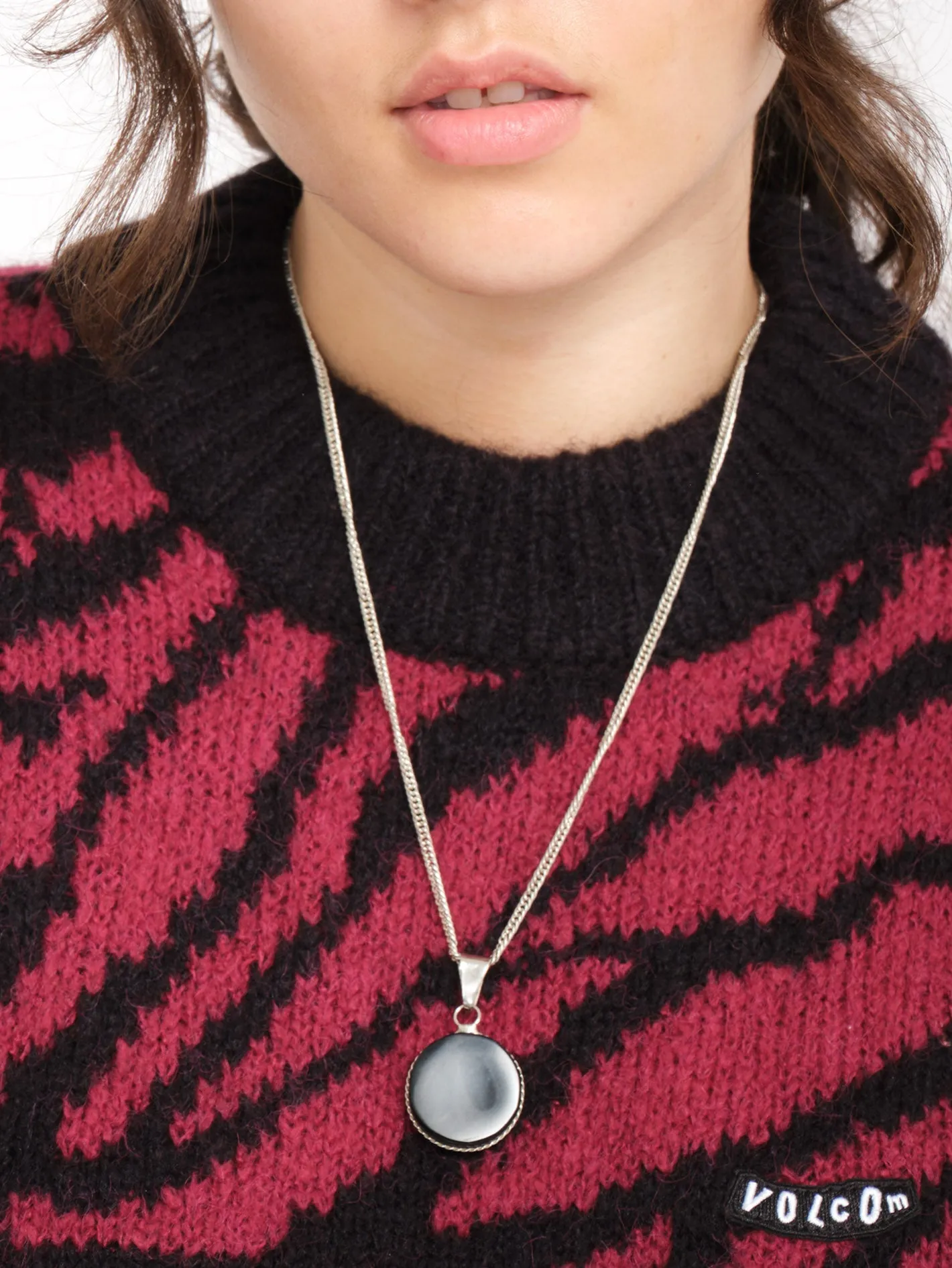 Zebra Sweater - WINE