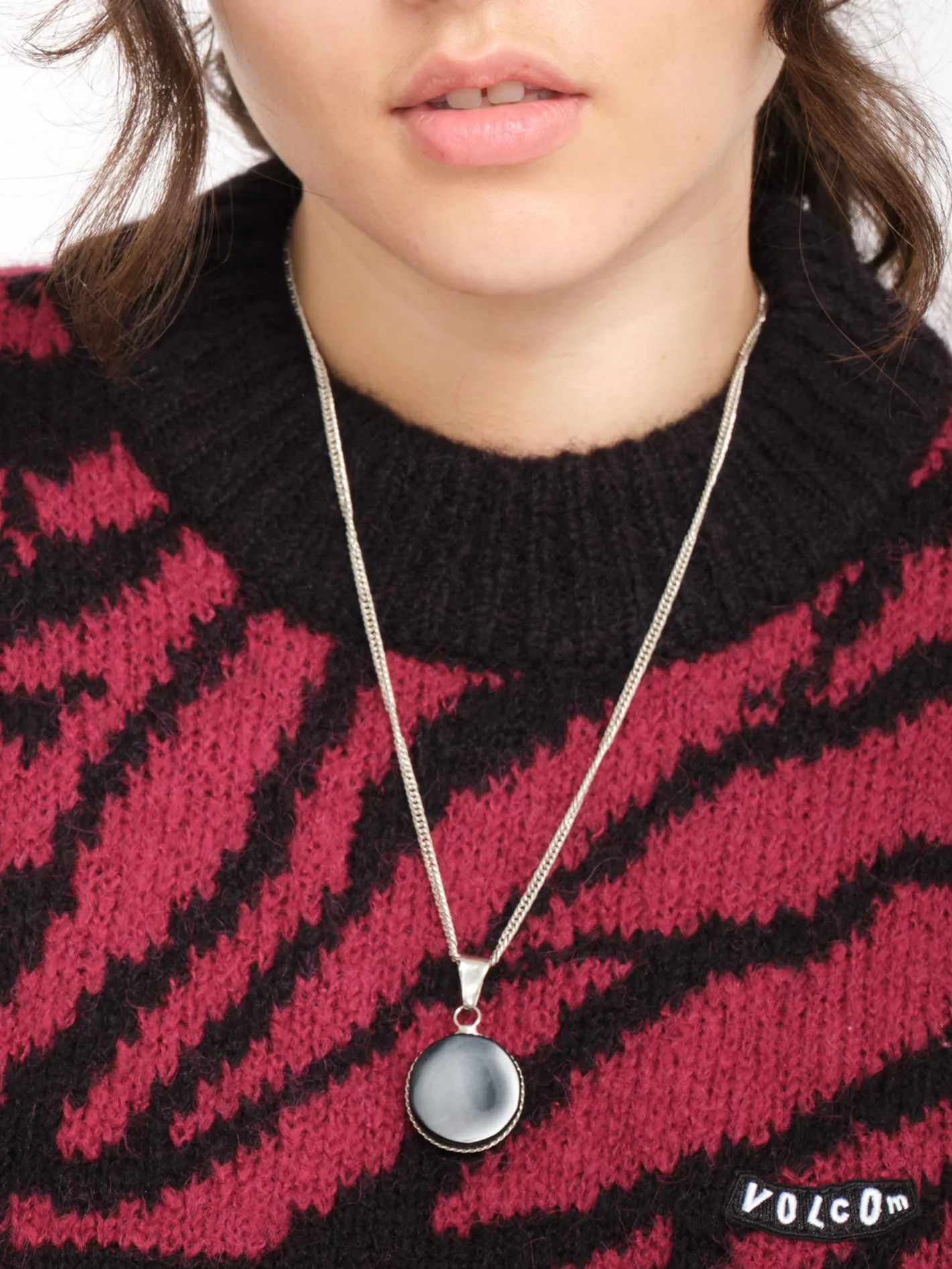 Zebra Sweater - WINE