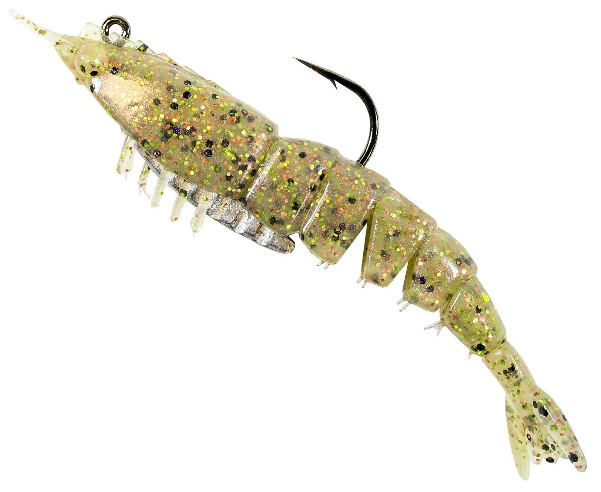 Zman EZ Shrimpz 3.5 inch Rigged Soft Plastic Lure